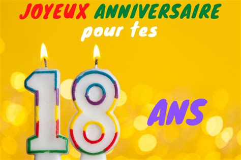 fete 18 ani|Textes anniversaire 18 Ans